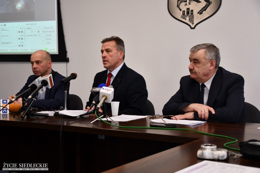 Konferencja prezydenta Sitnika