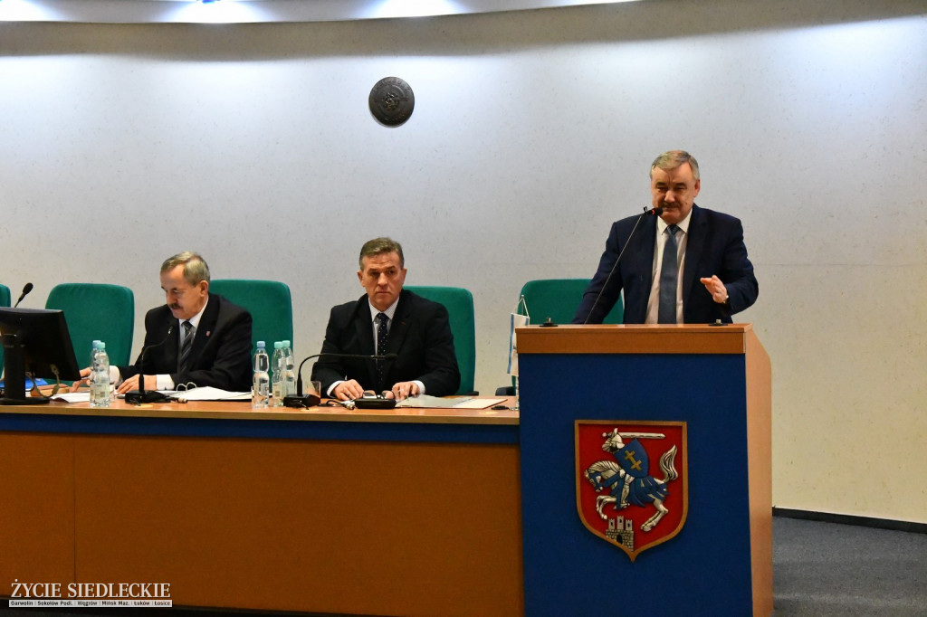 Budżetowa sesja w Siedlcach