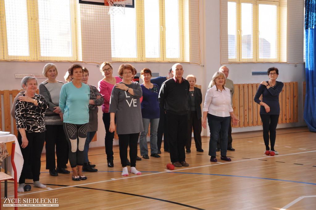 Twórcze spotkanie z węgrowskimi seniorami