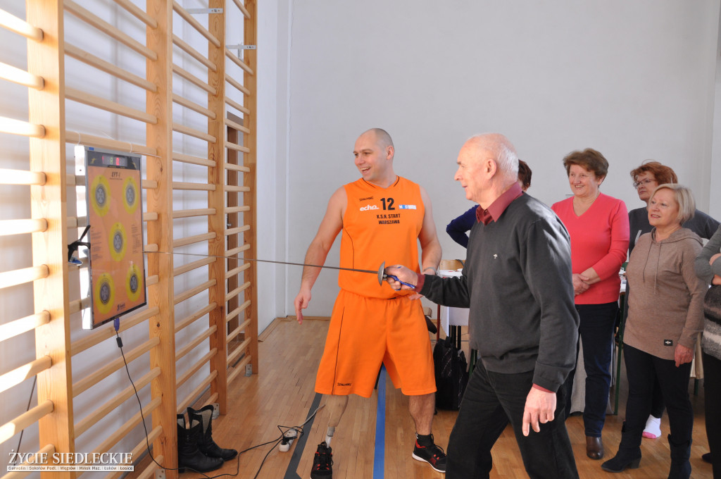 Twórcze spotkanie z węgrowskimi seniorami