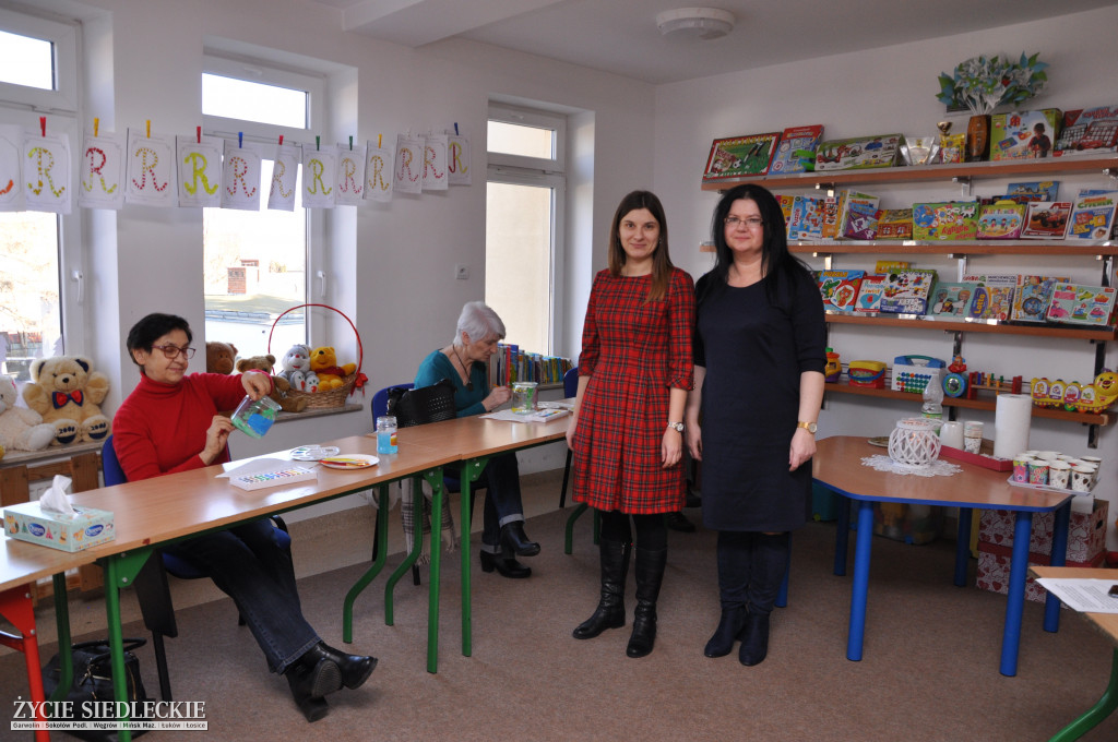 Twórcze spotkanie z węgrowskimi seniorami