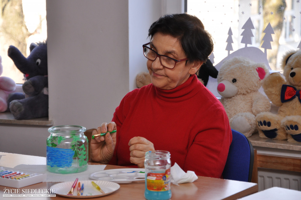 Twórcze spotkanie z węgrowskimi seniorami