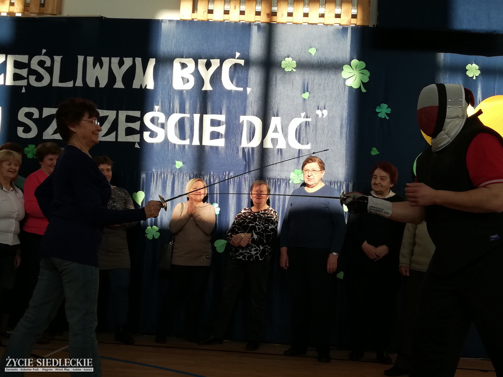 Twórcze spotkanie z węgrowskimi seniorami