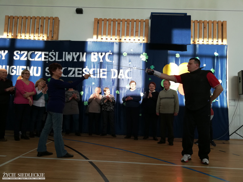 Twórcze spotkanie z węgrowskimi seniorami