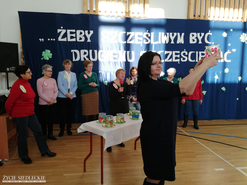 Twórcze spotkanie z węgrowskimi seniorami