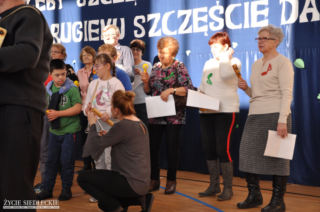 Twórcze spotkanie z węgrowskimi seniorami