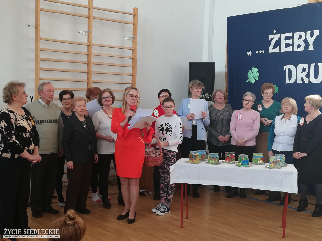 Twórcze spotkanie z węgrowskimi seniorami