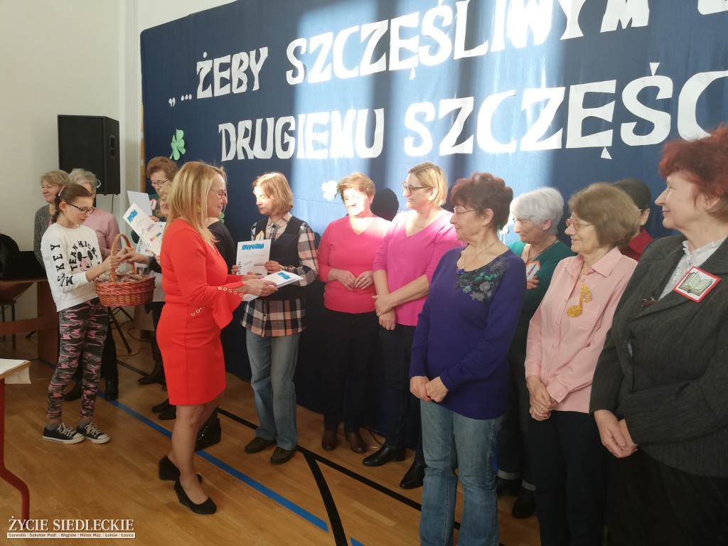 Twórcze spotkanie z węgrowskimi seniorami