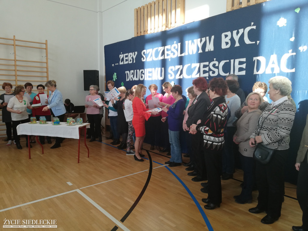 Twórcze spotkanie z węgrowskimi seniorami