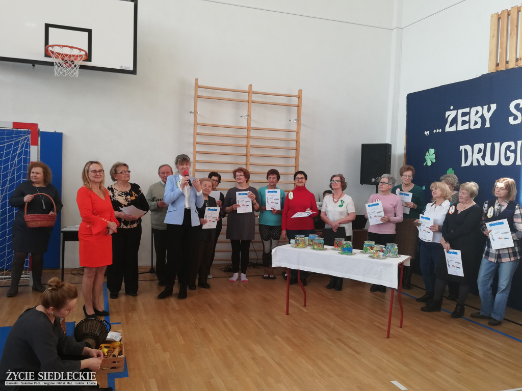 Twórcze spotkanie z węgrowskimi seniorami