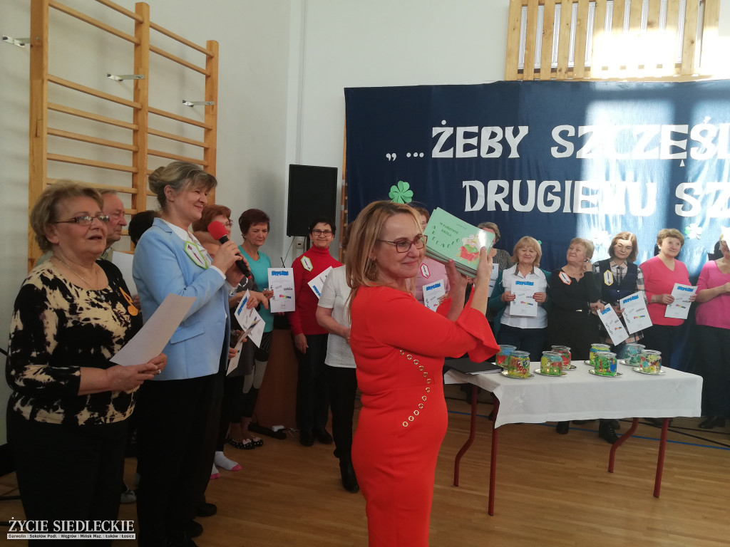 Twórcze spotkanie z węgrowskimi seniorami