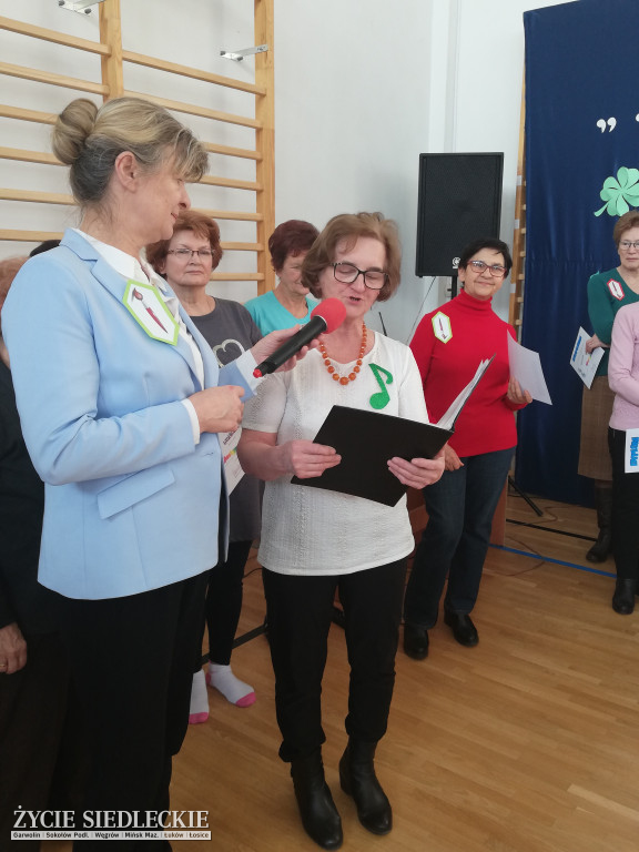 Twórcze spotkanie z węgrowskimi seniorami