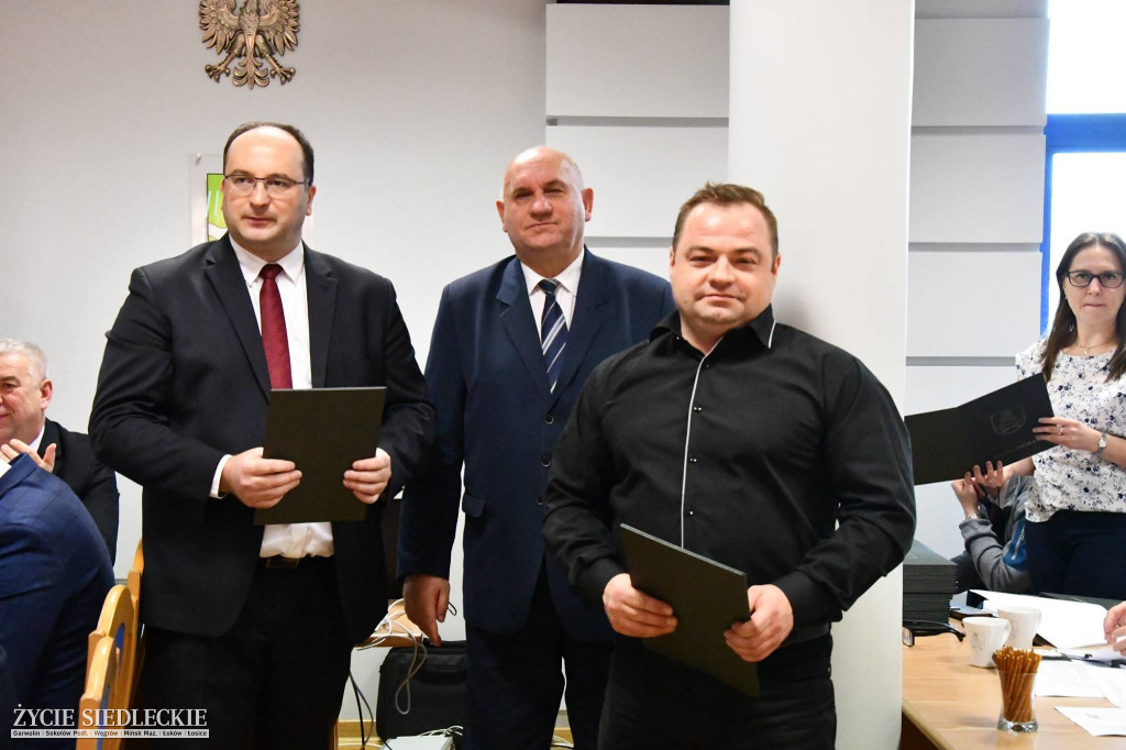 Zaprzysiężenie sołtysów w gminie Siedlce