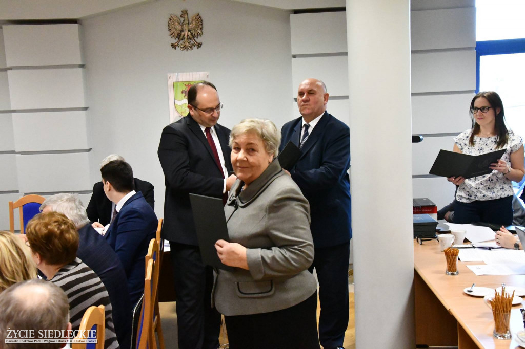 Zaprzysiężenie sołtysów w gminie Siedlce