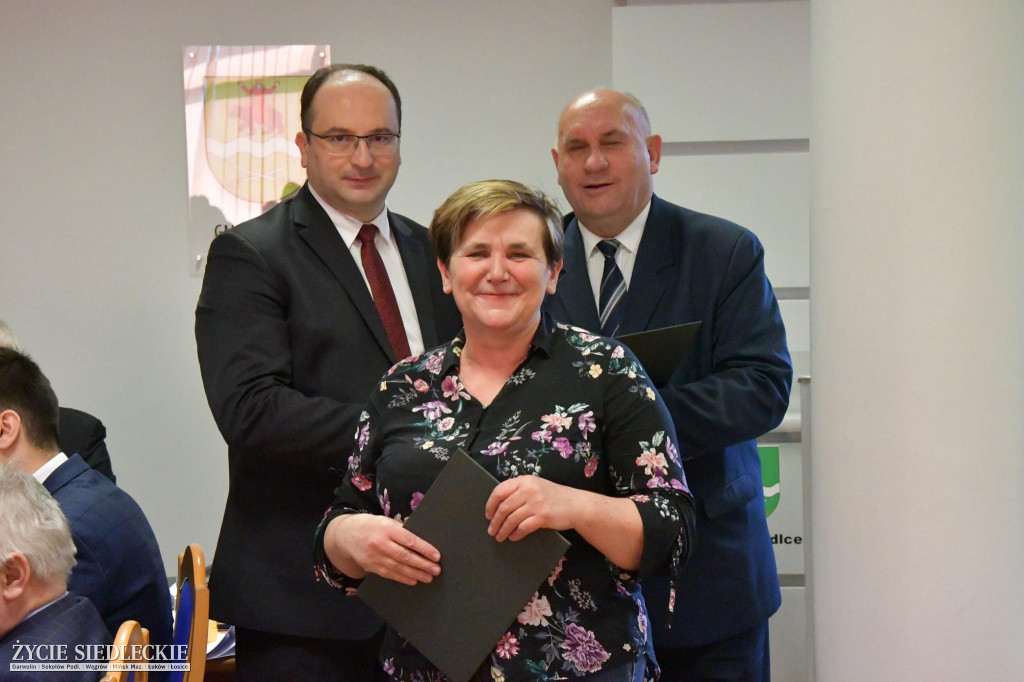 Zaprzysiężenie sołtysów w gminie Siedlce