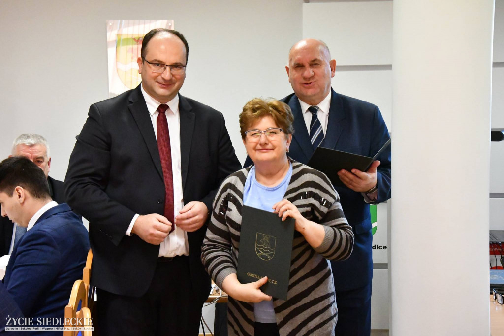 Zaprzysiężenie sołtysów w gminie Siedlce