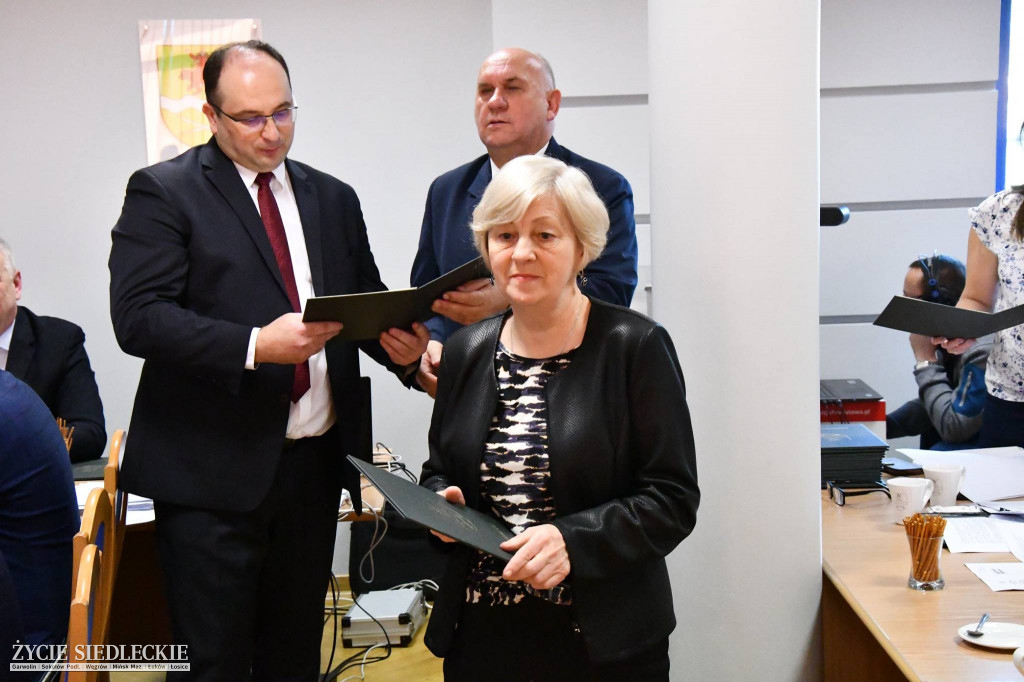 Zaprzysiężenie sołtysów w gminie Siedlce