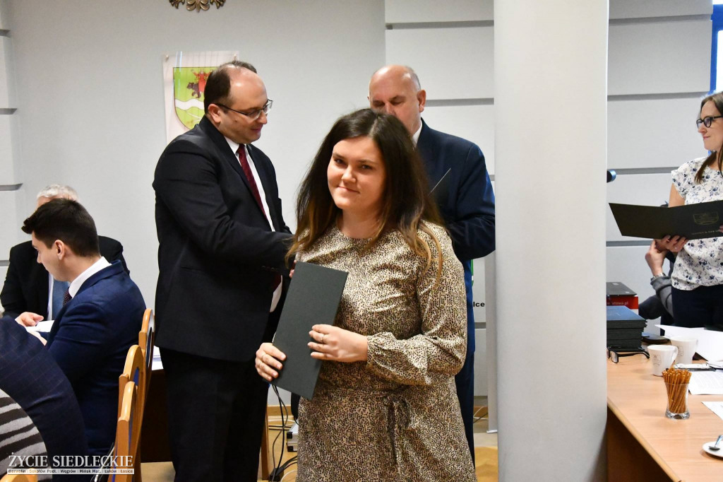 Zaprzysiężenie sołtysów w gminie Siedlce
