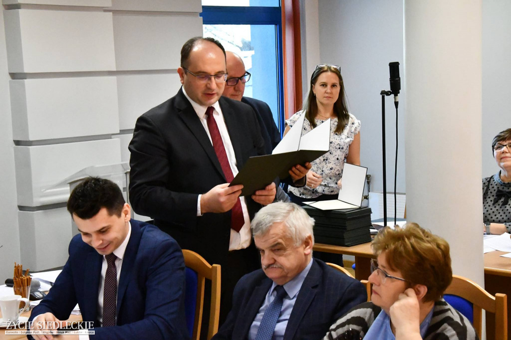 Zaprzysiężenie sołtysów w gminie Siedlce