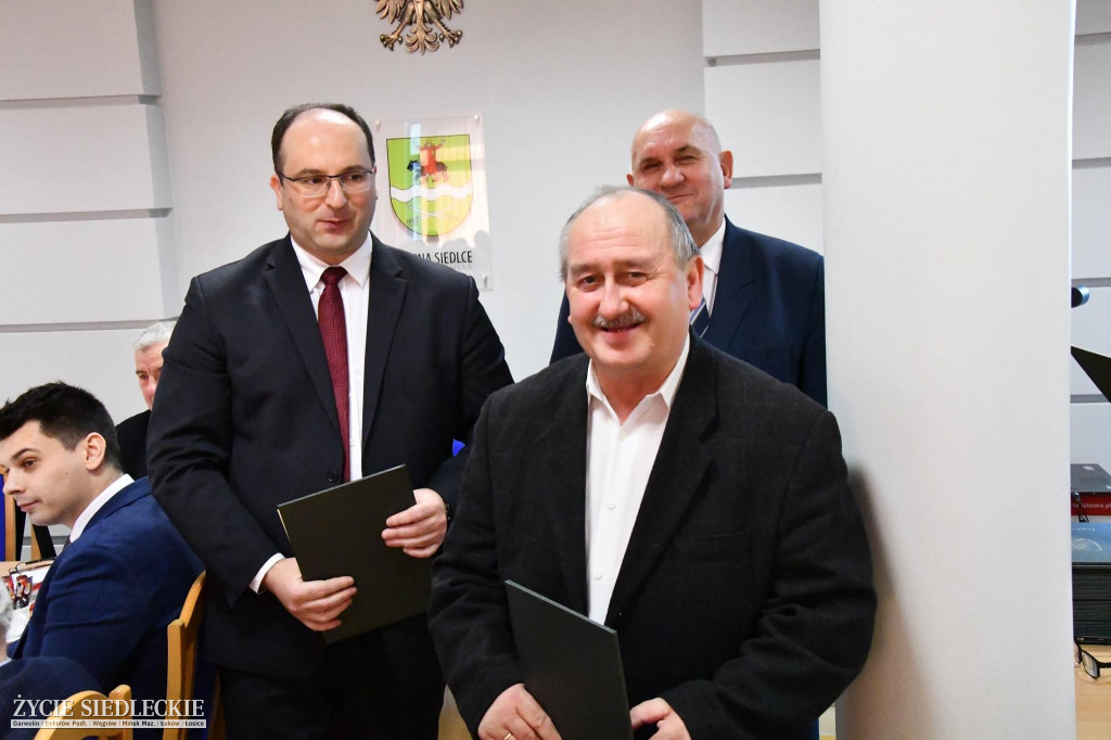 Zaprzysiężenie sołtysów w gminie Siedlce