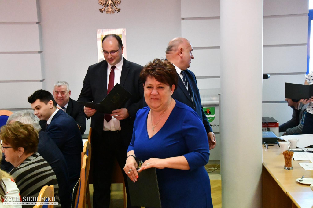 Zaprzysiężenie sołtysów w gminie Siedlce