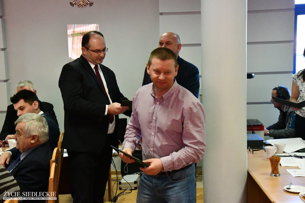 Zaprzysiężenie sołtysów w gminie Siedlce