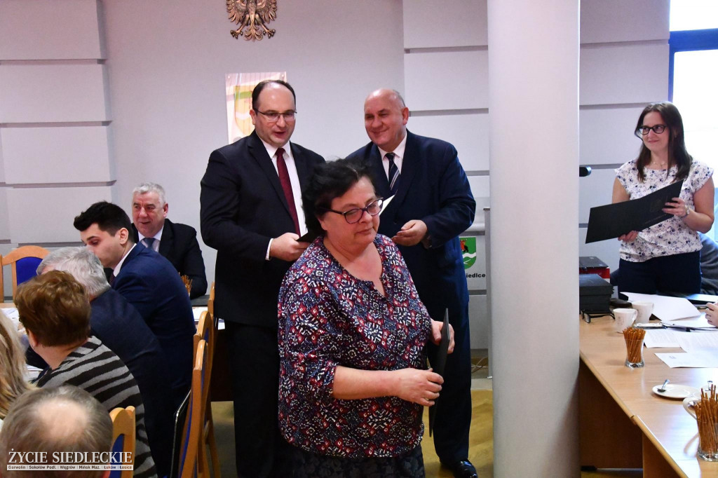 Zaprzysiężenie sołtysów w gminie Siedlce