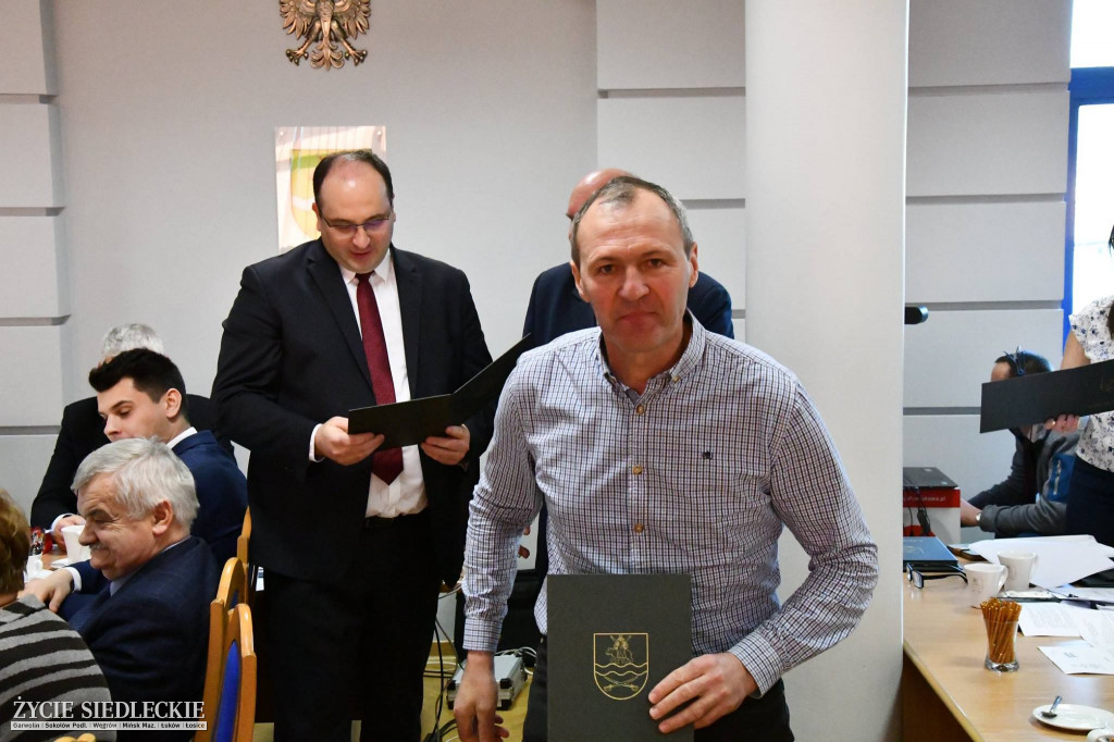 Zaprzysiężenie sołtysów w gminie Siedlce
