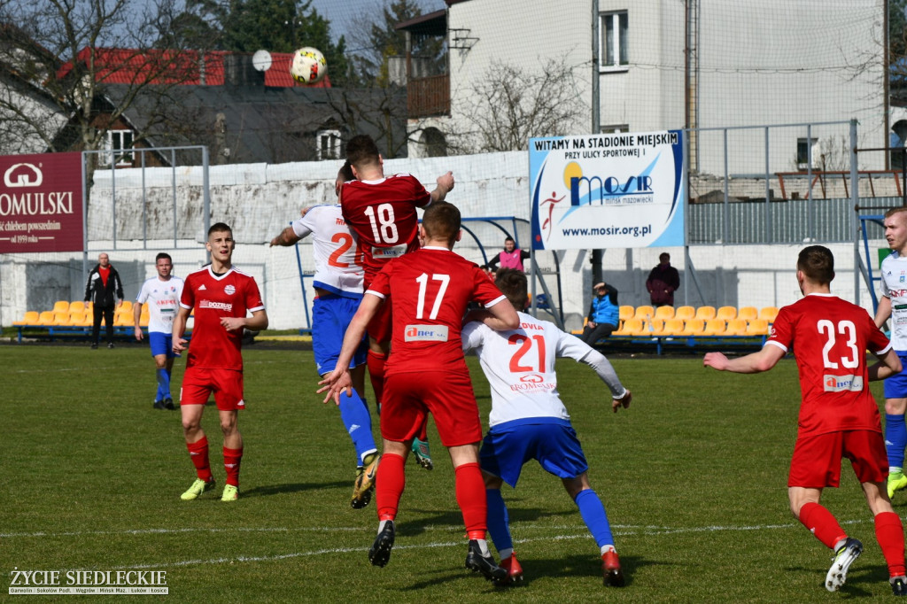 Bez bramek w meczu Mazovia - Ząbkovia