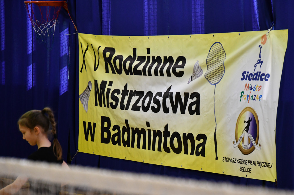 XV Rodzinne Mistrzostwa w Badmintona