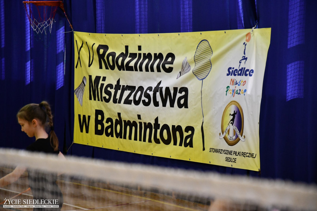 XV Rodzinne Mistrzostwa w Badmintona