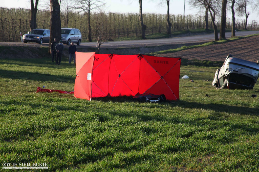Tragiczny wypadek pod Mokobodami
