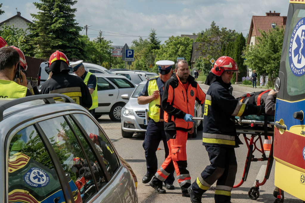 Wypadek w Wołyńcach