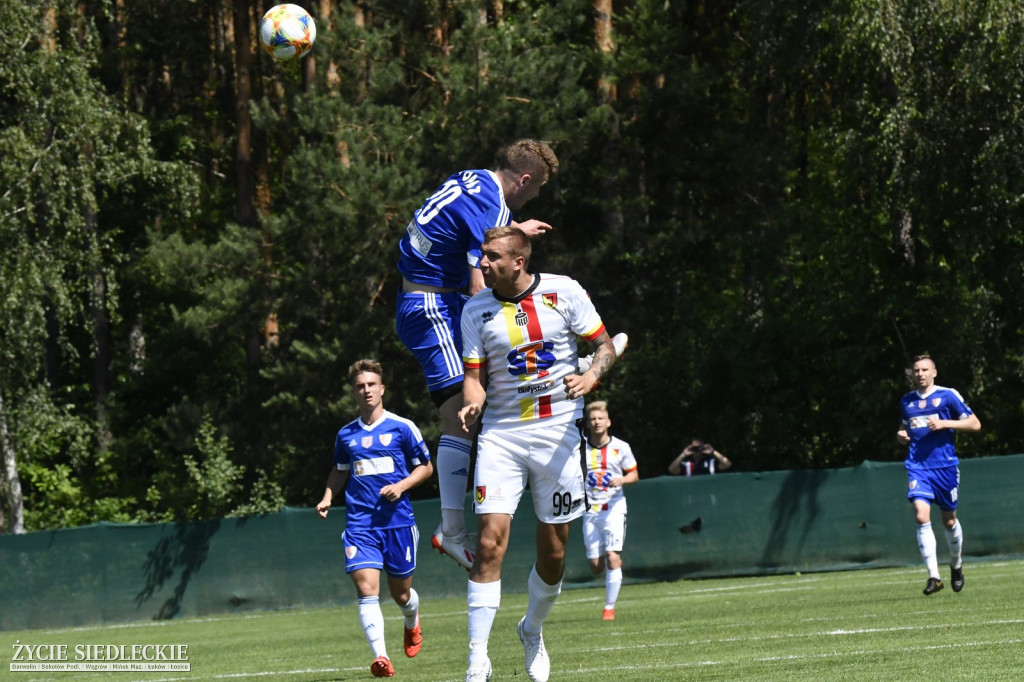 Pierwszy sparing na minus