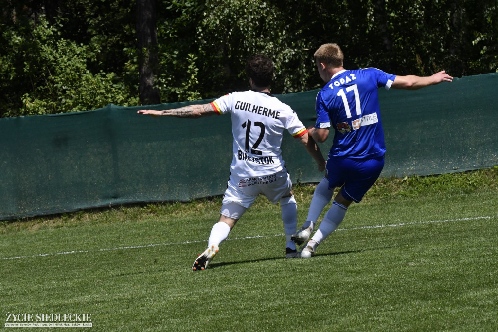 Pierwszy sparing na minus