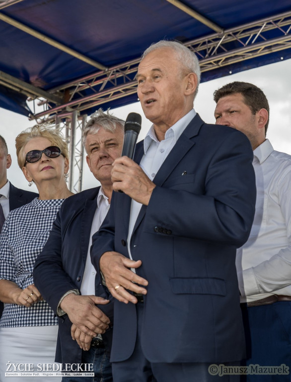 Jarosław Kaczyński w Zbuczynie
