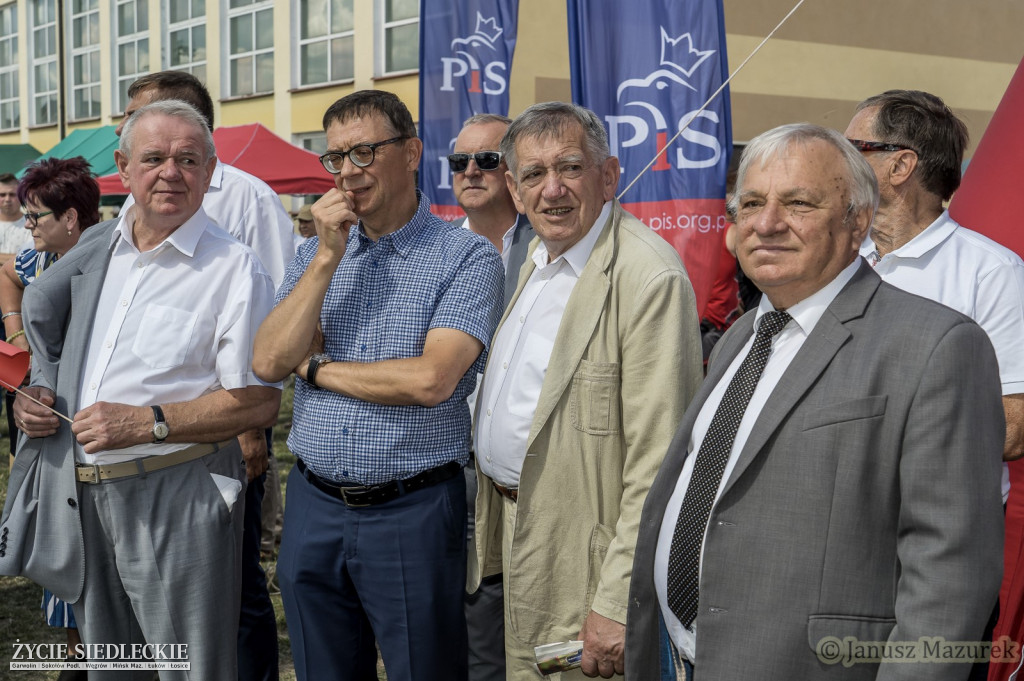 Jarosław Kaczyński w Zbuczynie