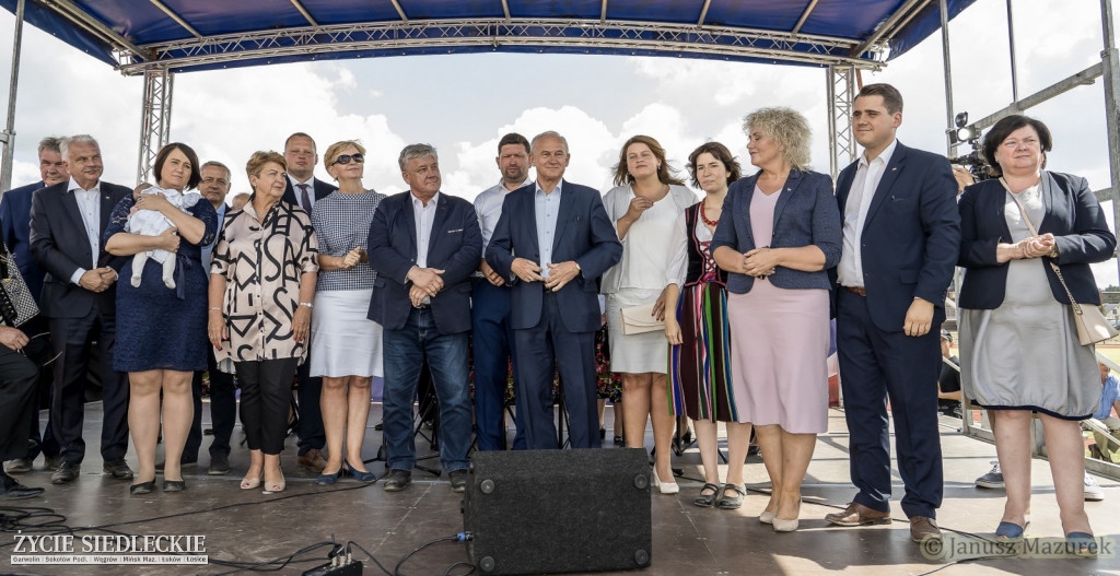 Jarosław Kaczyński w Zbuczynie