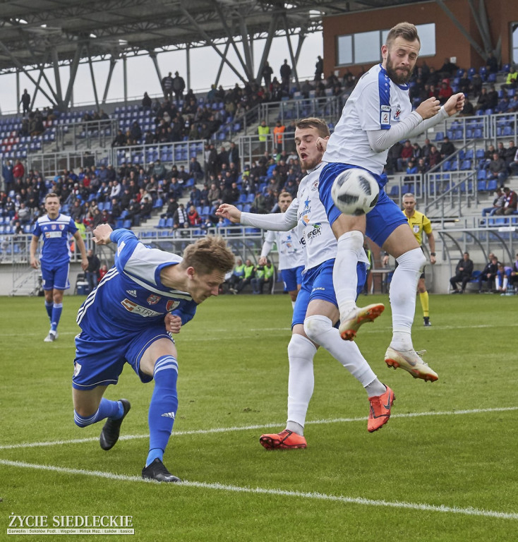 Pięć goli w Siedlcach
