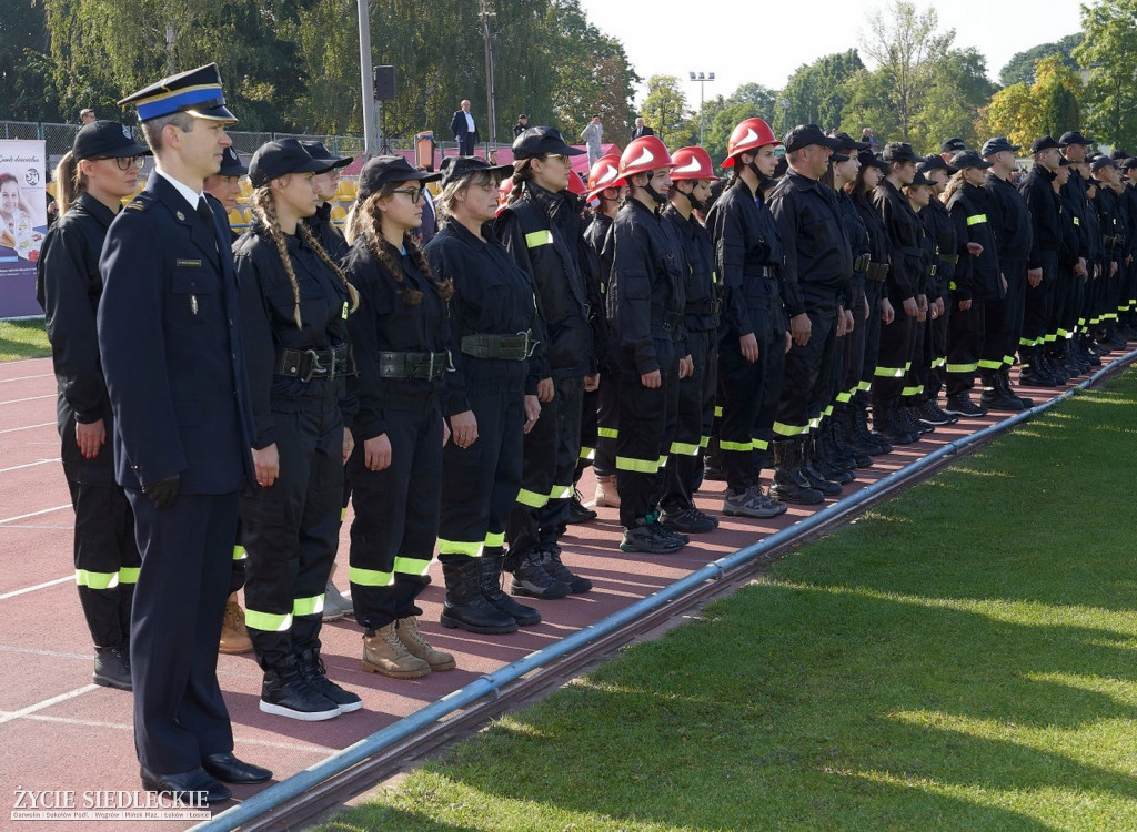 Strażacy OSP rywalizowali na stadionie