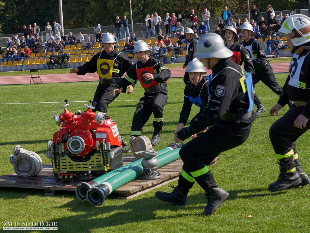 Strażacy OSP rywalizowali na stadionie