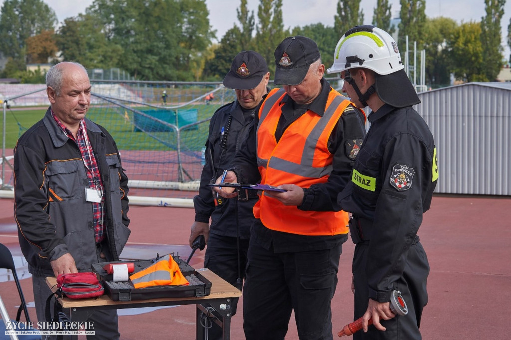 Strażacy OSP rywalizowali na stadionie