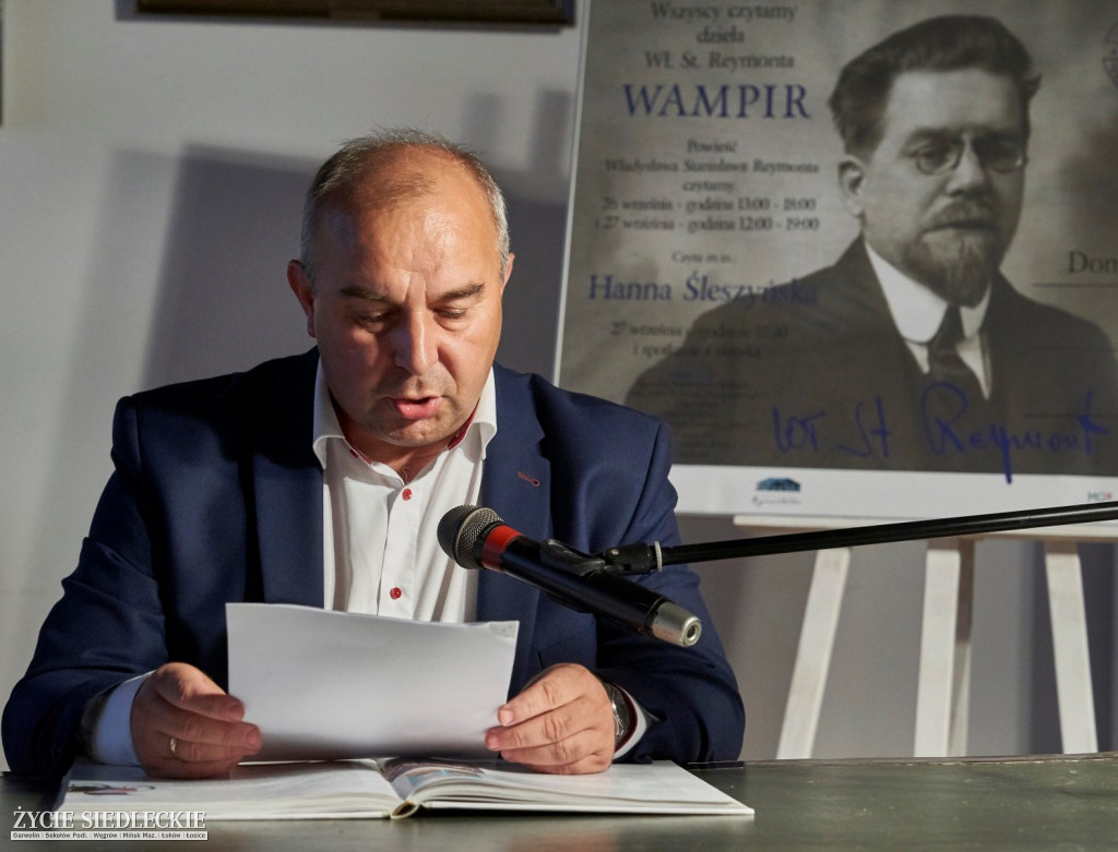 Wampir czytany w Reymontówce