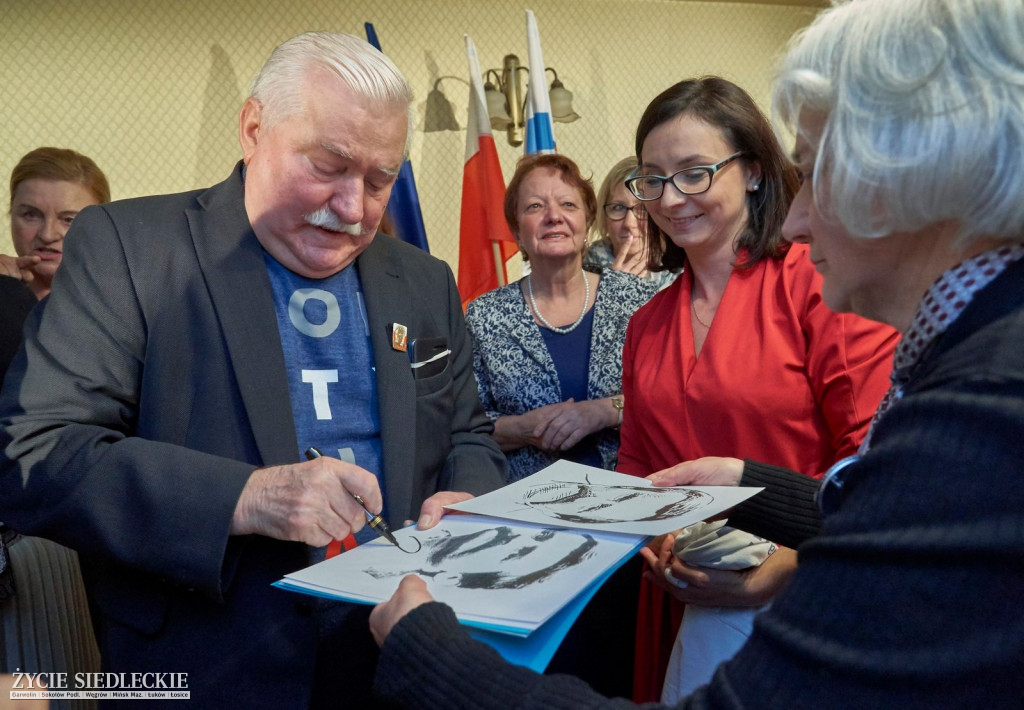 Wałęsa w Siedlcach
