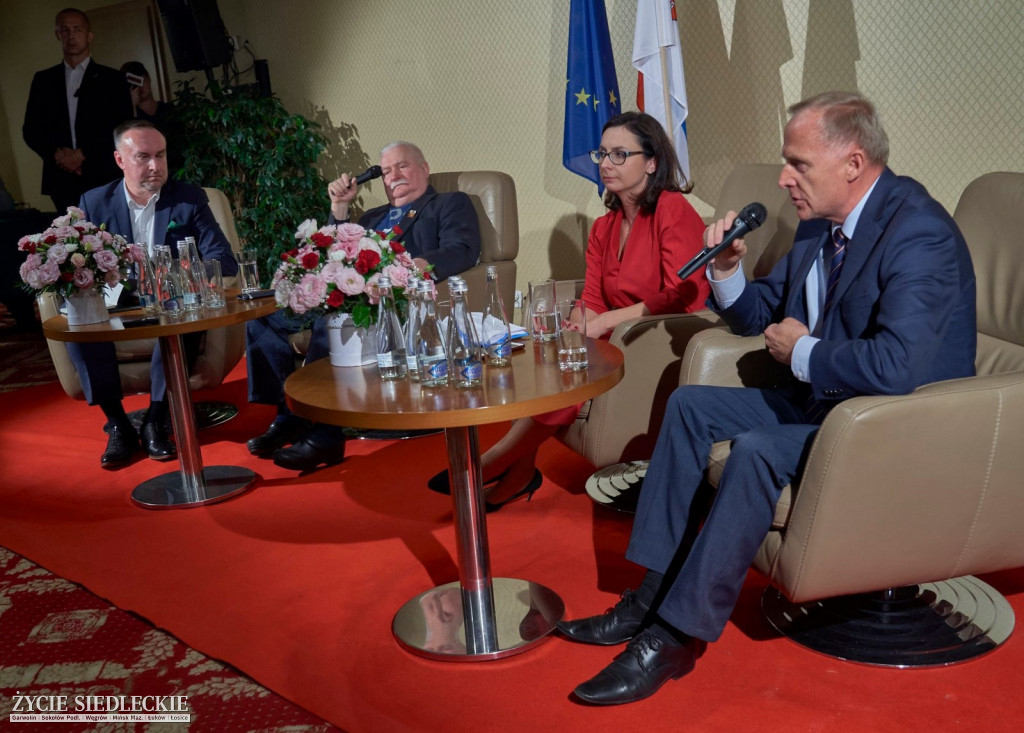 Wałęsa w Siedlcach