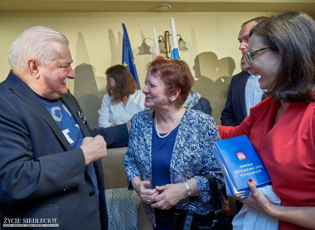 Wałęsa w Siedlcach
