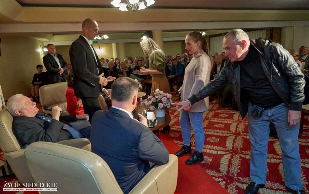 Wałęsa w Siedlcach