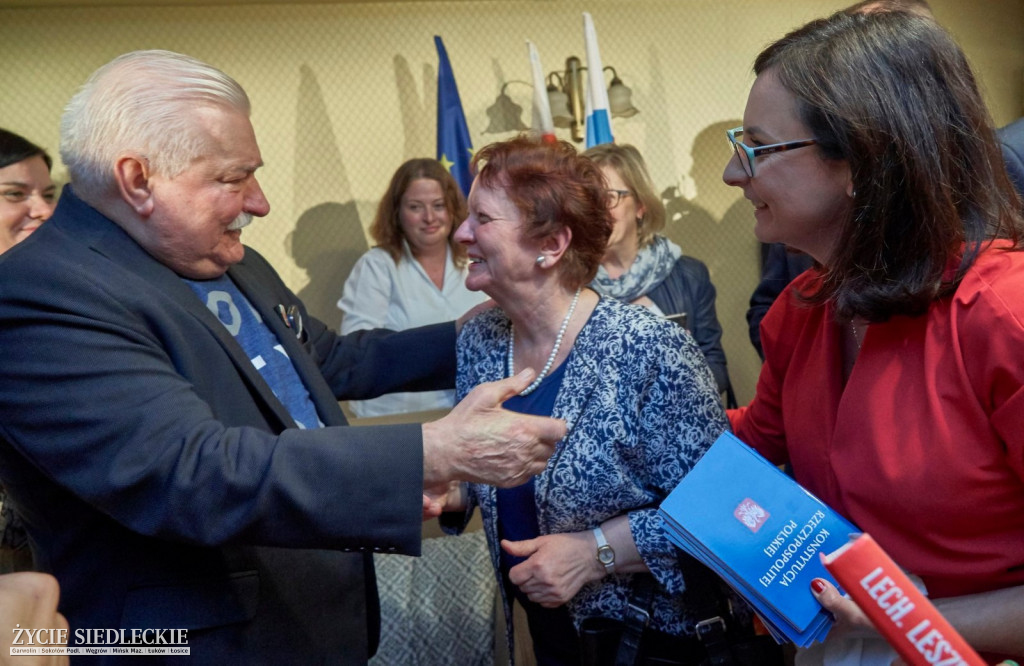 Wałęsa w Siedlcach