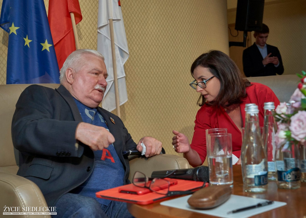 Wałęsa w Siedlcach