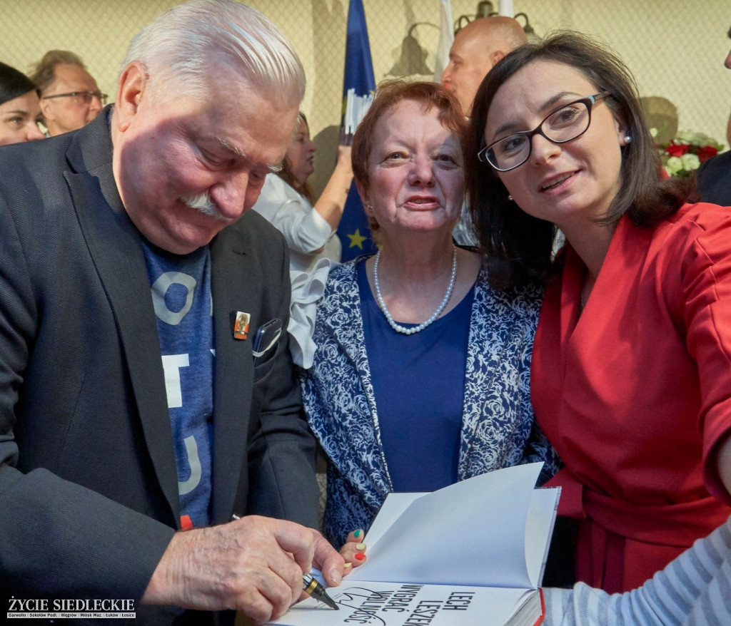 Wałęsa w Siedlcach